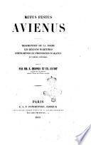 Rufus Festus Avienus. Description de la terre