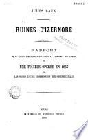 Ruines d'Izernore. Rapport à M. Léon de Saint-Fulgent, préfet de l'Ain, sur une fouille opérée en 1863 par les soins d'une commission départementale