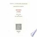 Rymes (1545)