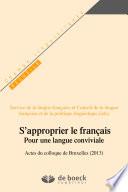 S'approprier le français - OPALE