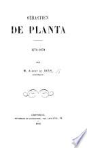 S. De Planta. 1770-1839