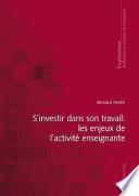 S'Investir Dans Son Travail