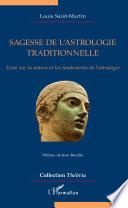 Sagesse de l'astrologie traditionnelle