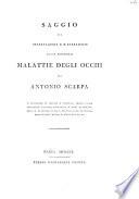 Saggio di osservazioni e d'esperienze sulle principali malattie degli occhi