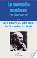Saint-John Perse, 1960-2010 : les 50 ans d'un Prix Nobel