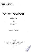 Saint Norbert (1082-1134)