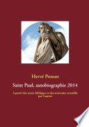 Saint Paul, autobiographie 2014