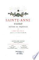 Sainte-Anne d'Auray, histoire du pèlerinnage