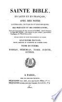 Sainte Bible en latin et en français