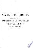 Sainte Bible