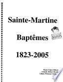 Sainte-Martine