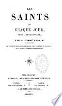Saints de chaque jour