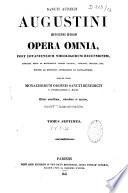 Sancti Aurelii Augustini,... Opera omnia