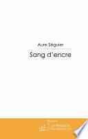 Sang d'encre