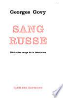 Sang russe