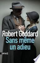 Sans même un adieu