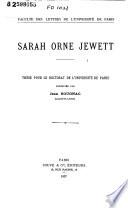 Sarah Orne Jewett ...