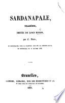 Sardanapale, tragédie imitée de Lord Byron par L. Alvin