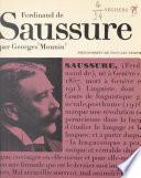 Saussure ou le structuralisme sans le savoir