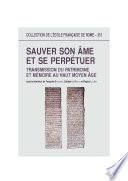 Sauver son âme et se perpétuer