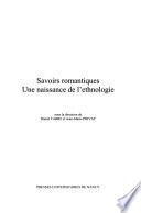 Savoirs romantiques