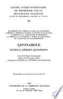 Savonarole