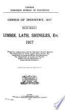 Sawmills and Planing Mills and Shingle Mills