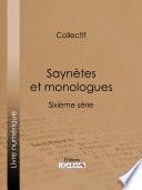 Saynètes et monologues