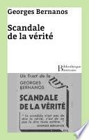Scandale de la vérité