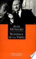 Scandale de la vertu