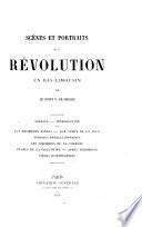 Scènes et portraits de la Révolution en Bas-Limousin