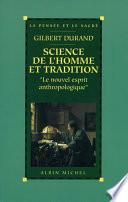 Science de l'homme et tradition