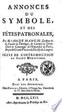 Science des confesseurs ou décisions théologiques ... suite de l'introduction au Saint Ministère