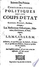 Science des Princes