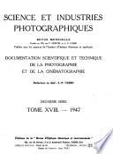 Science et industries photographiques
