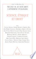 Science, éthique et droit