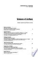 Sciences de la société