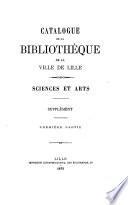 Sciences et arts