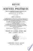 Sciences politiques