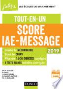 Score IAE-Message - 2019