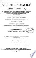 Scripturæ Sacræ cursus completus
