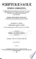 Scripturæ Sacræ cursus completus