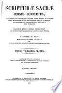 Scripturæ Sacræ cursus completus