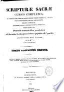 Scripturae Sacrae cursus completus