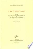 Scritti dell'esilio