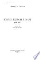 Scritti Inediti E Rari, 1828-1850