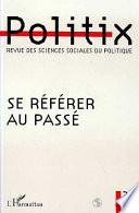 SE RÉFÉRER AU PASSÉ
