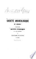Séance publique du ... et programme du concours de ...