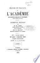 Séances et travaux de l'Académie des Sciences Morales et Politiques