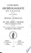 Séances générales tenues à ... en ... par la Société française pour la conservation des monuments historiques
